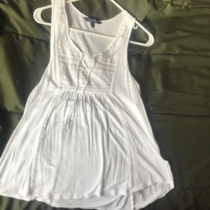 American Eagle white tank top
